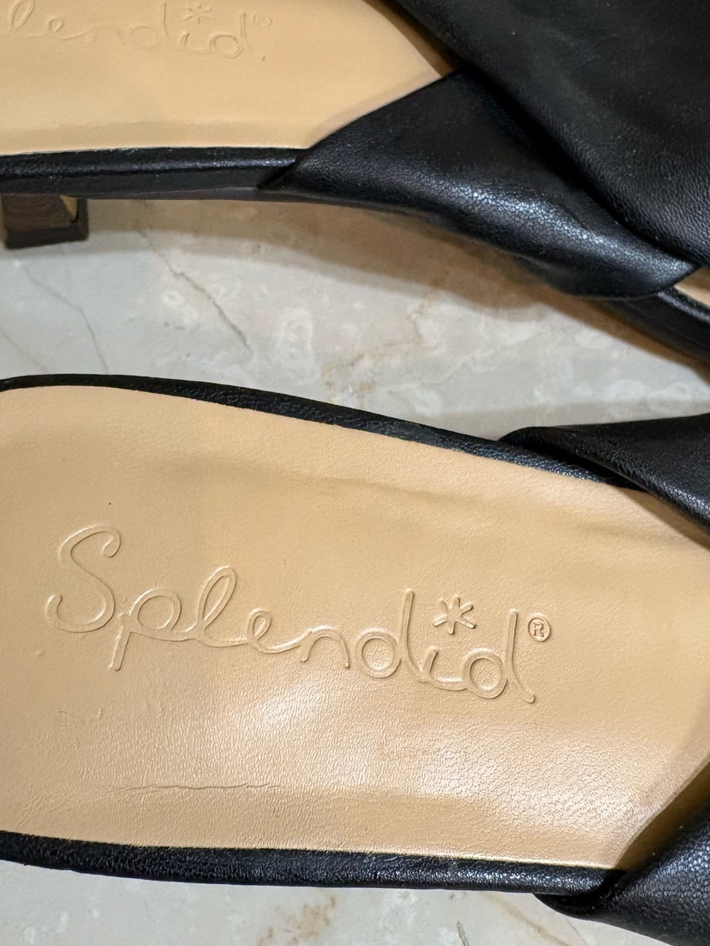 Splendid Hannah Kitten Heel Sandals from Anthropologie - Picture 5 of 6